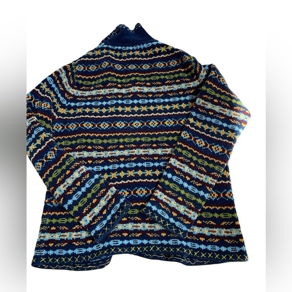 Vintage Designers Studio Originals Zip Cardigan, Size M, Aztec patern,soft - Picture 4 of 7